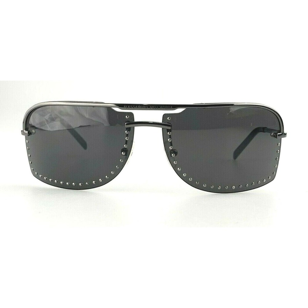 Alessandro Dell’Acqua Sunglasses mod. Dalila AD 15034 B02 Stud Gray Gunmetal NOS